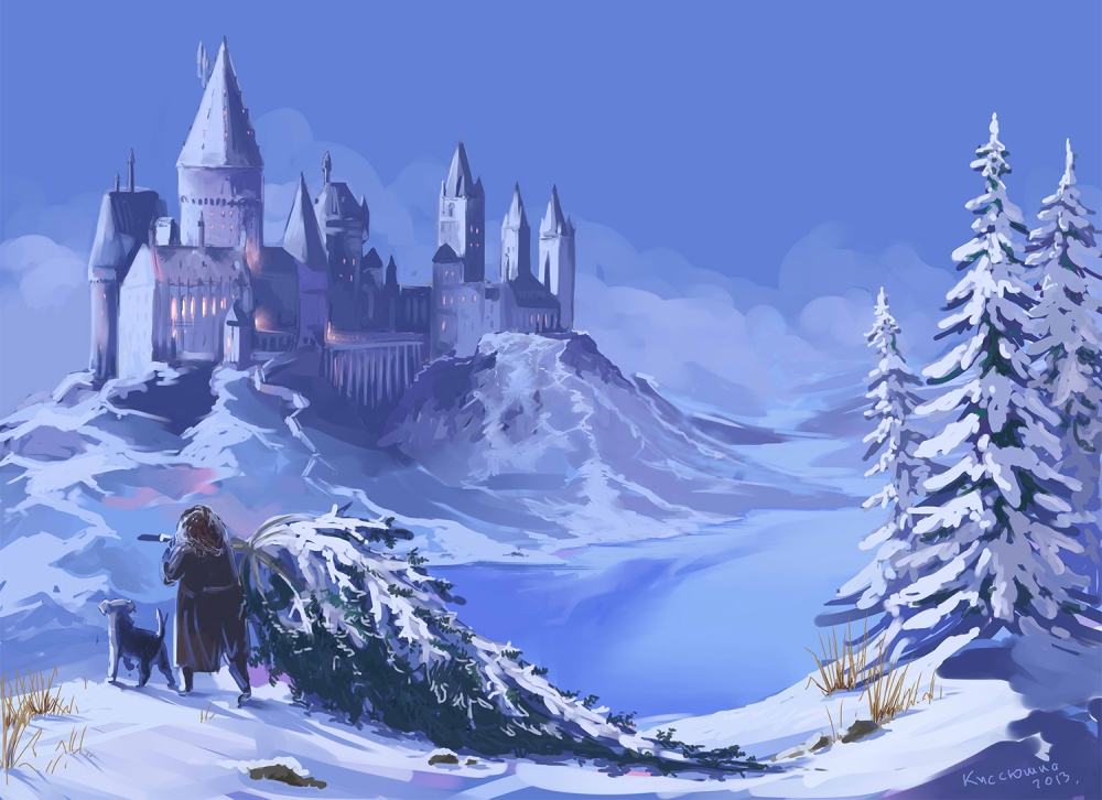 winter_hogwarts_by_kissyushka-d5rnfik